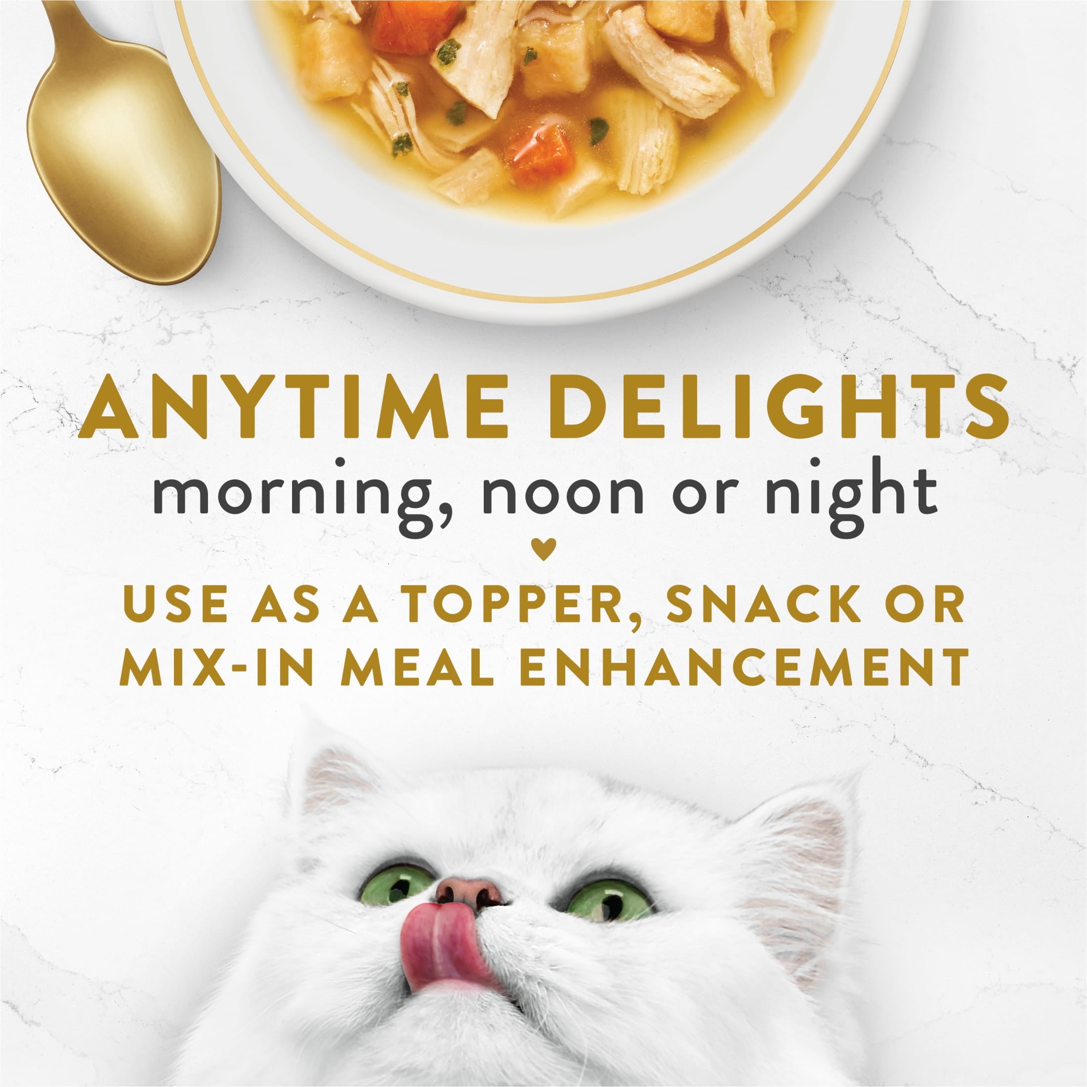 Purina Fancy Feast Classic Chicken & Vegetables Broth for Cats - 1.4 oz Pouch