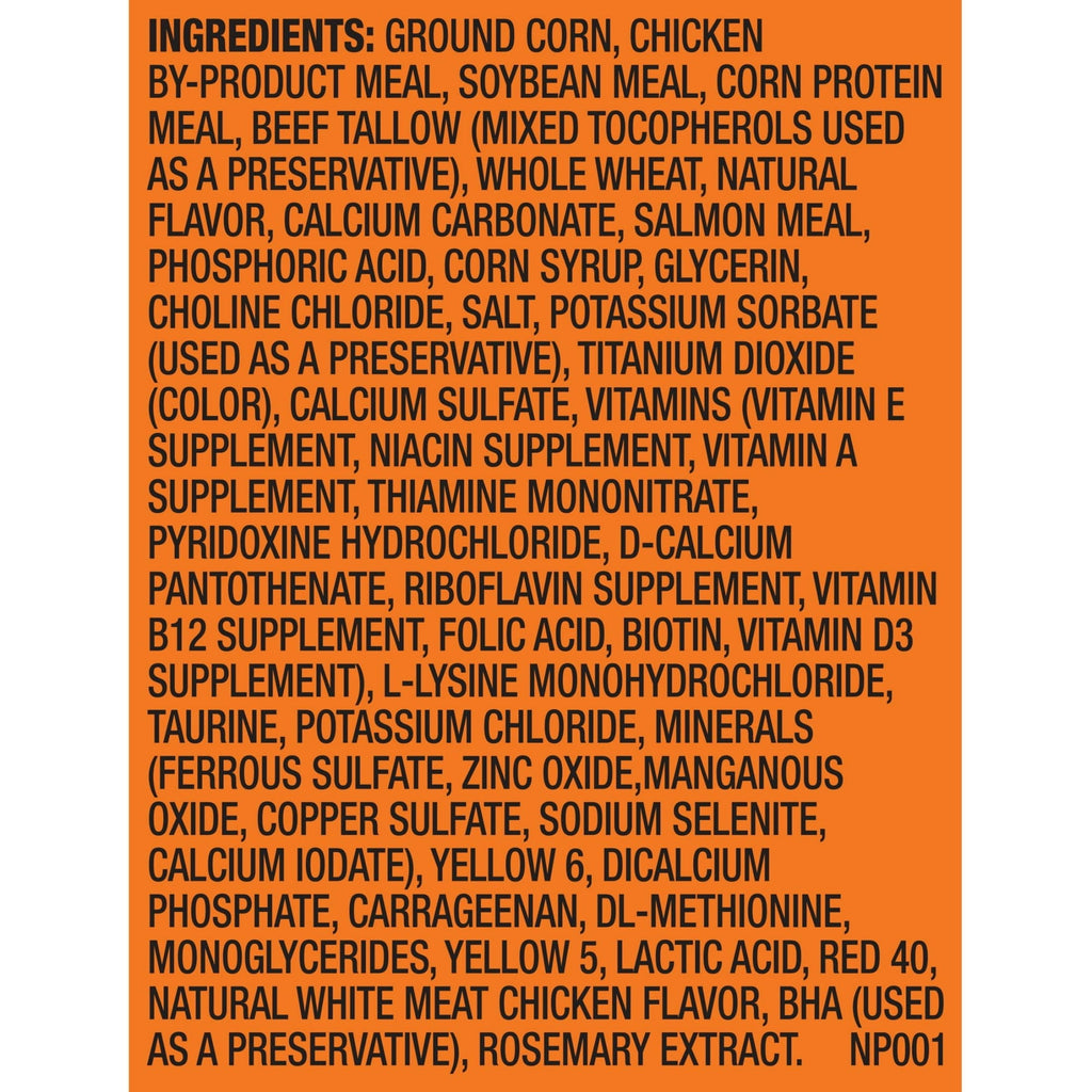 Meow Mix Tender Centers Salmon & White Meat Chicken Flavors - Dry Cat Food, 14.2 lb. Bag - 3-Pack
