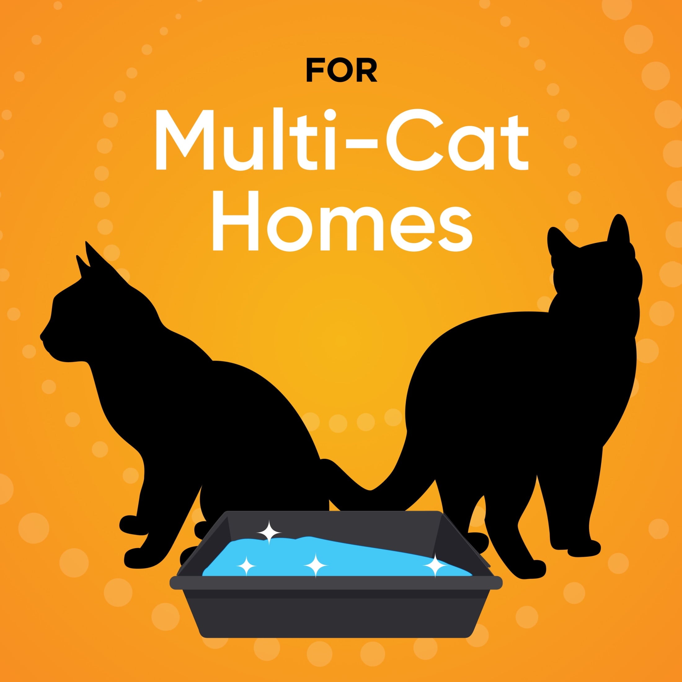 ARM & HAMMER Dual Defense with Microban Clumping Cat Litter for Multi-Cat Households - 14 lbs