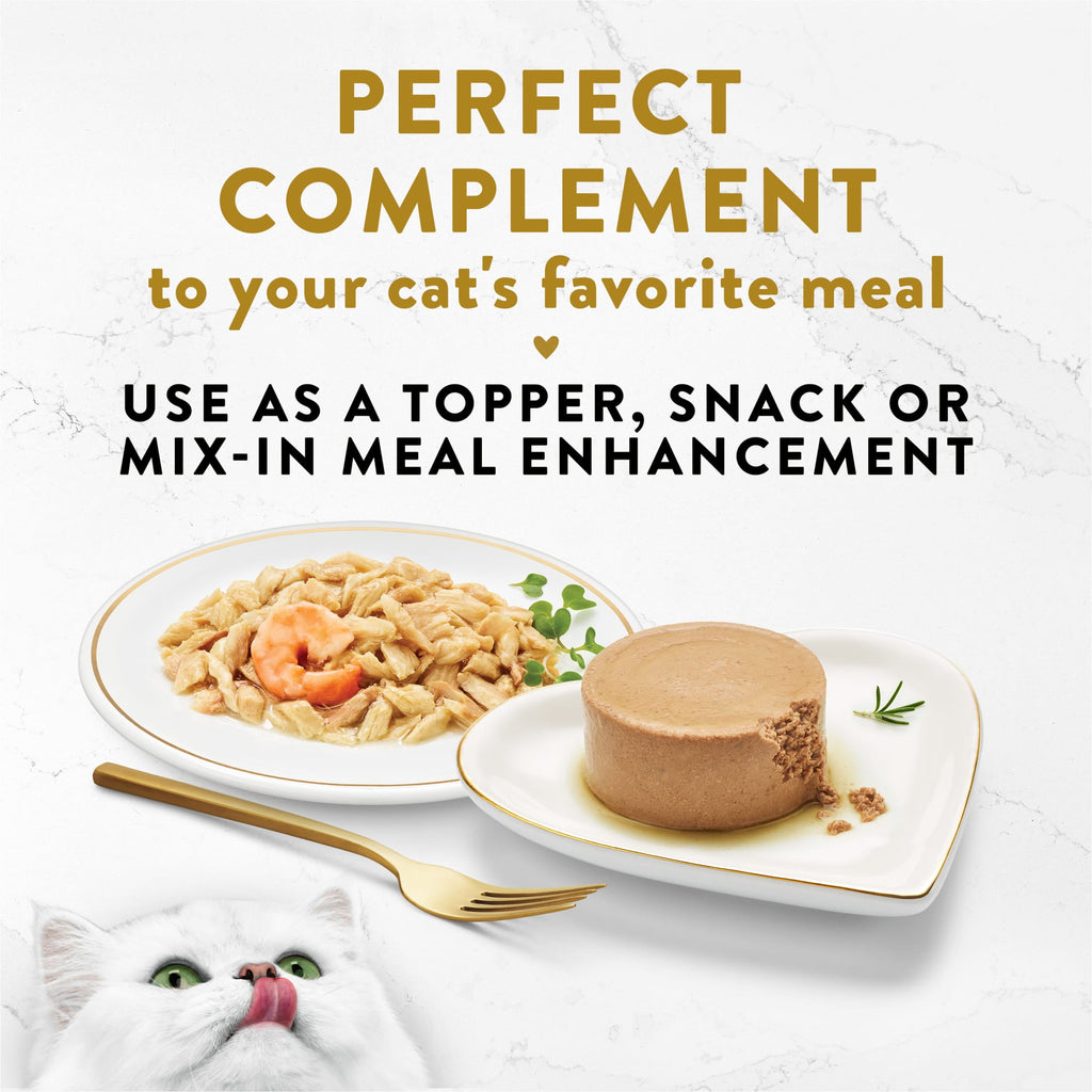 Purina Fancy Feast Appetizers Wet Cat Food - Oceanfish with Shrimp Topper, 1.1 oz Tray
