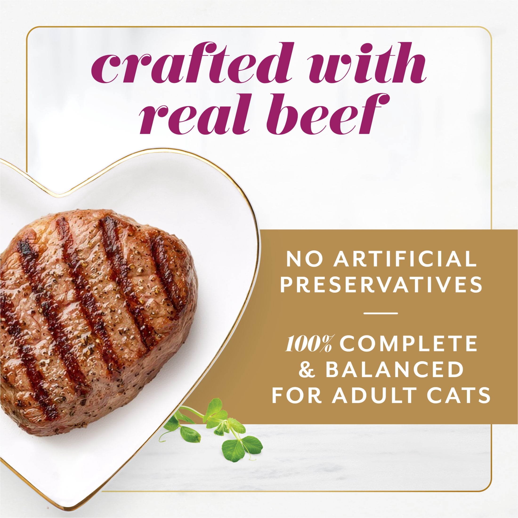 Purina Fancy Feast Gems Beef Flavor Mousse Pate Wet Cat Food - 2 oz Tubs - 4-Pack