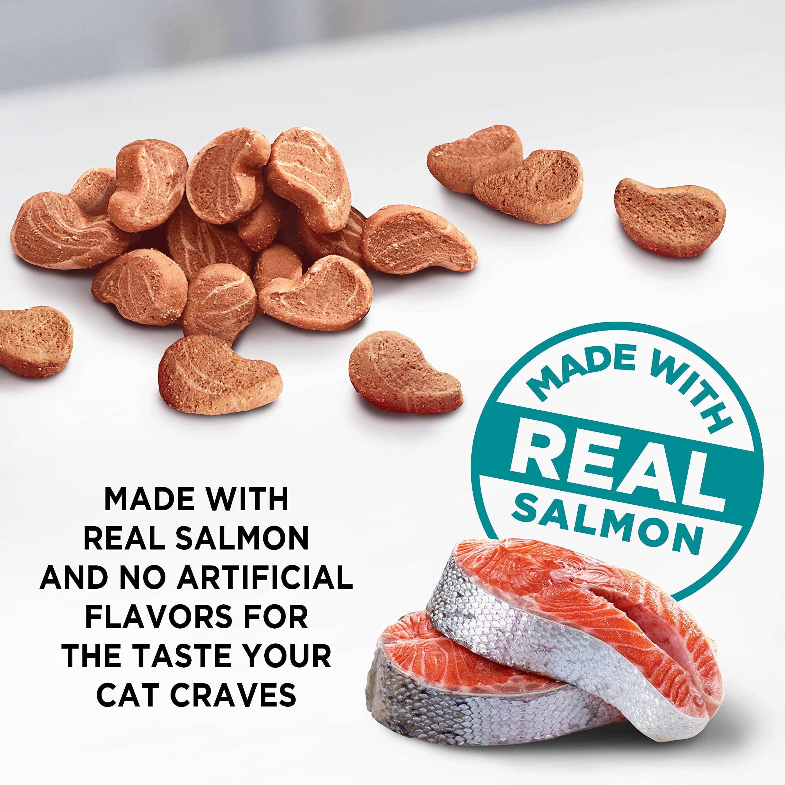 Meow Mix Irresistibles Soft TMA2 Cat Treats - Salmon, 3 Ounce (Pack of 5) - 6-Pack
