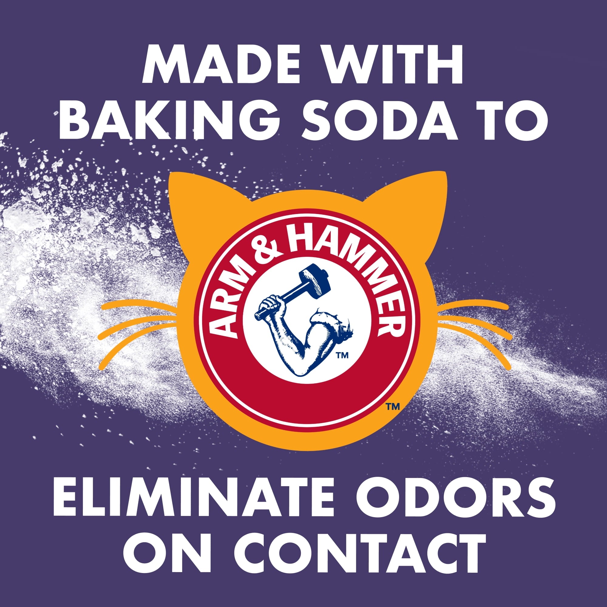 ARM & HAMMER Forever Fresh Cat Litter Deodorizer - Pet-Friendly Lavender Scent, 42.6 oz