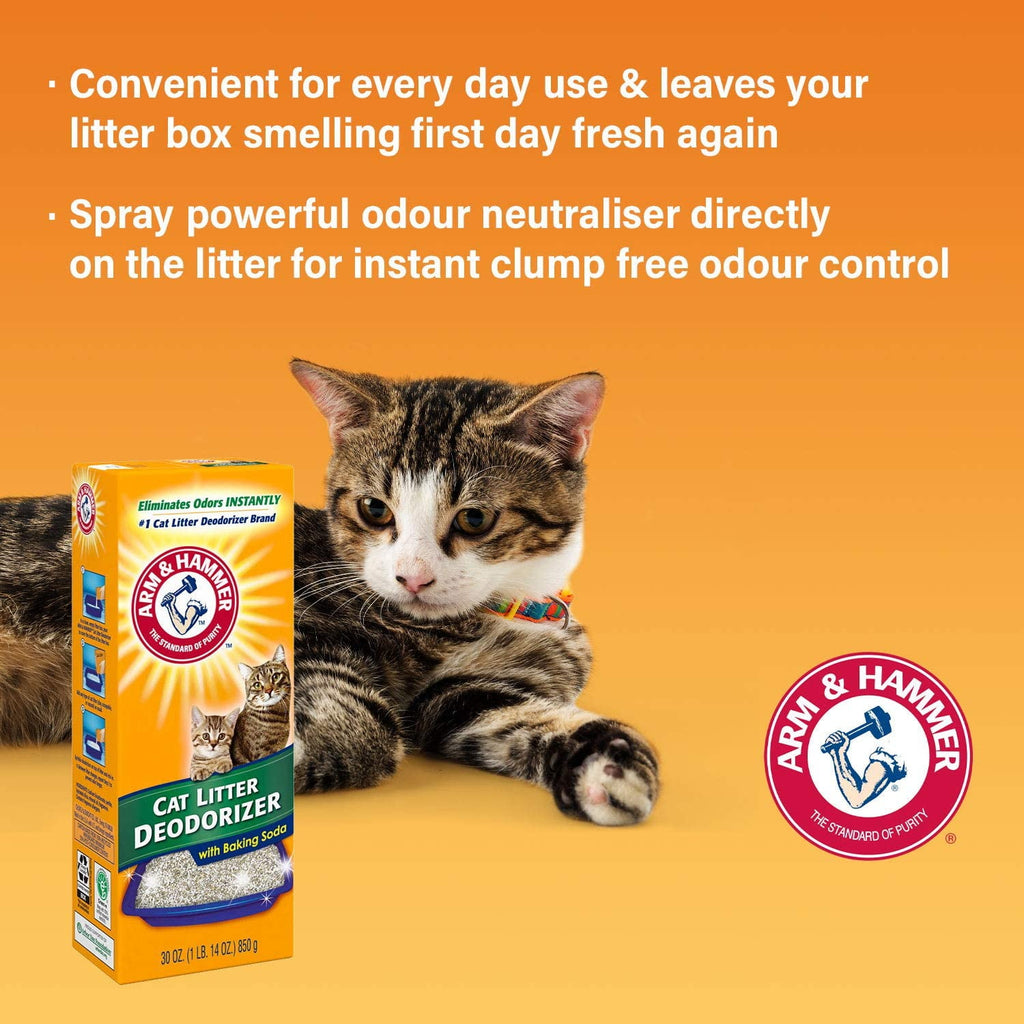 Arm & Hammer Cat Litter Deodorizer With Baking Soda 20 oz. 3-Pack