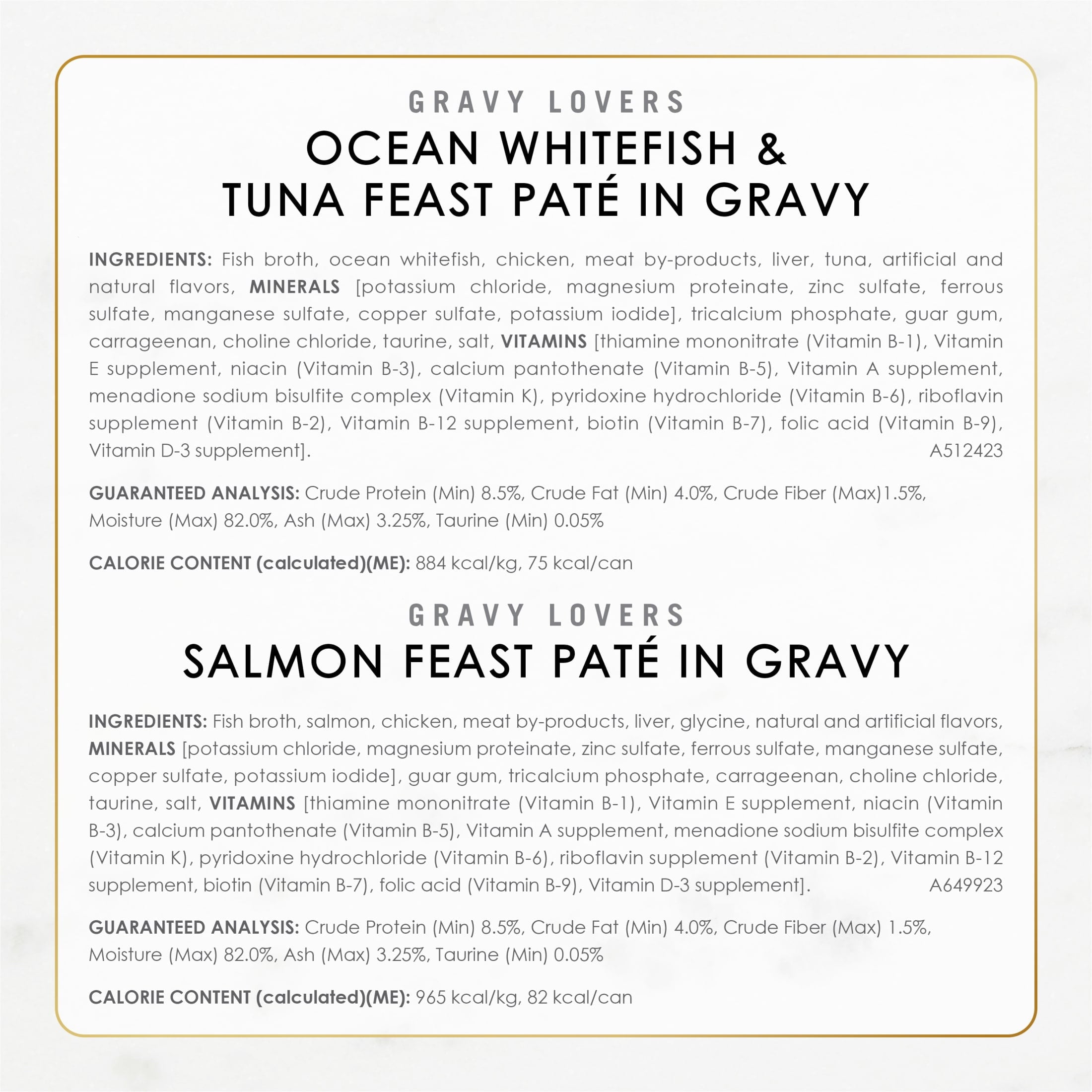 Purina Fancy Feast Gravy Lovers Pate Collection Wet Cat Food Variety Pack - 3 oz Cans (24 Pack)