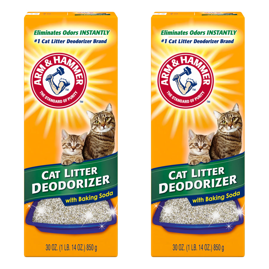 2 Pack ARM & Hammer Cat Litter Deodorizer - 30-oz