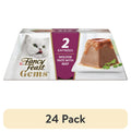 Purina Fancy Feast Gems Beef Flavor Mousse Pate Wet Cat Food - 2 oz Tubs - 24-Pack