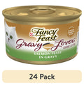 Purina Fancy Feast Gravy Lovers Wet Cat Food - Seared Salmon in Gravy, 3 oz Can - 24-Pack