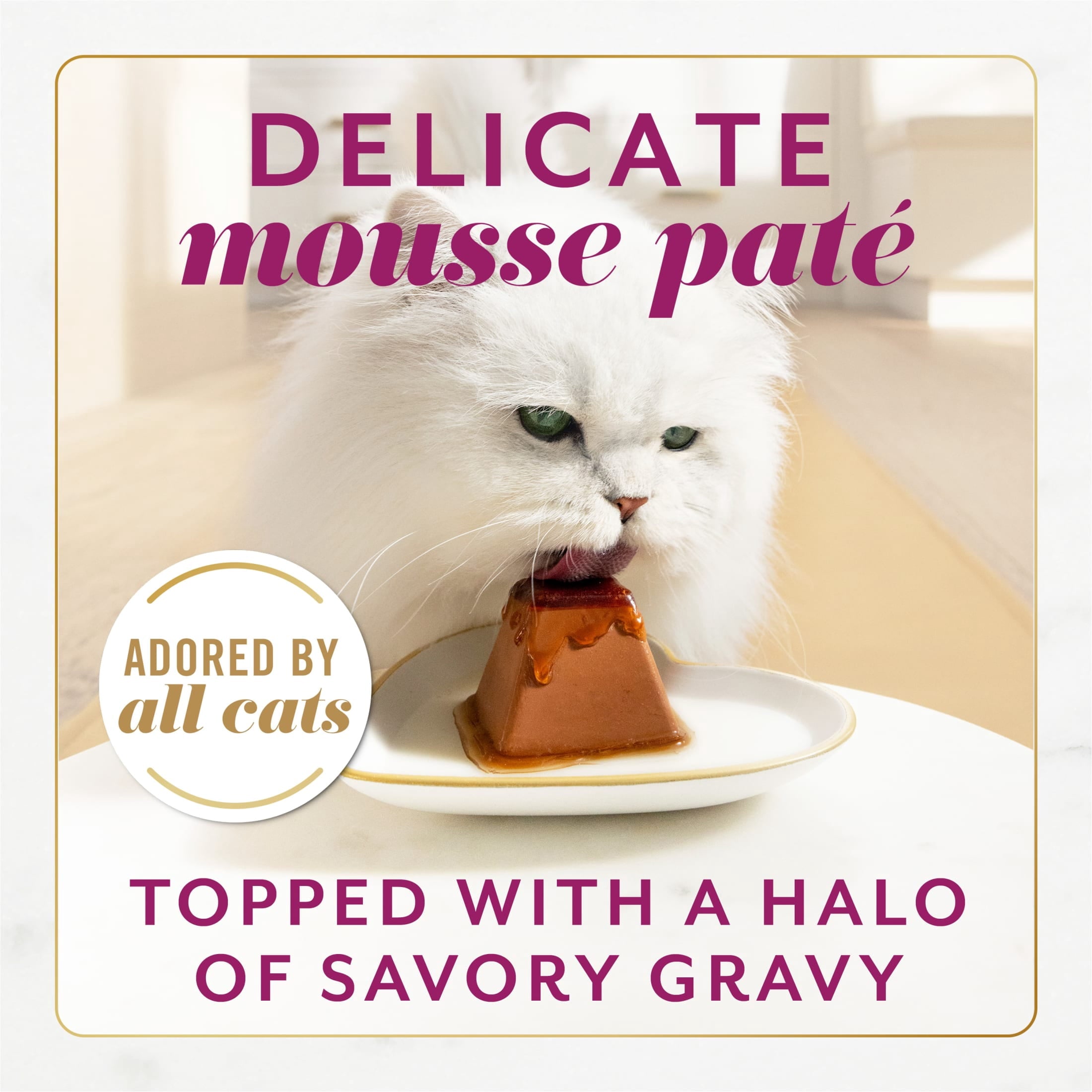 Purina Fancy Feast Gems Beef Flavor Mousse Pate Wet Cat Food - 2 oz Tubs