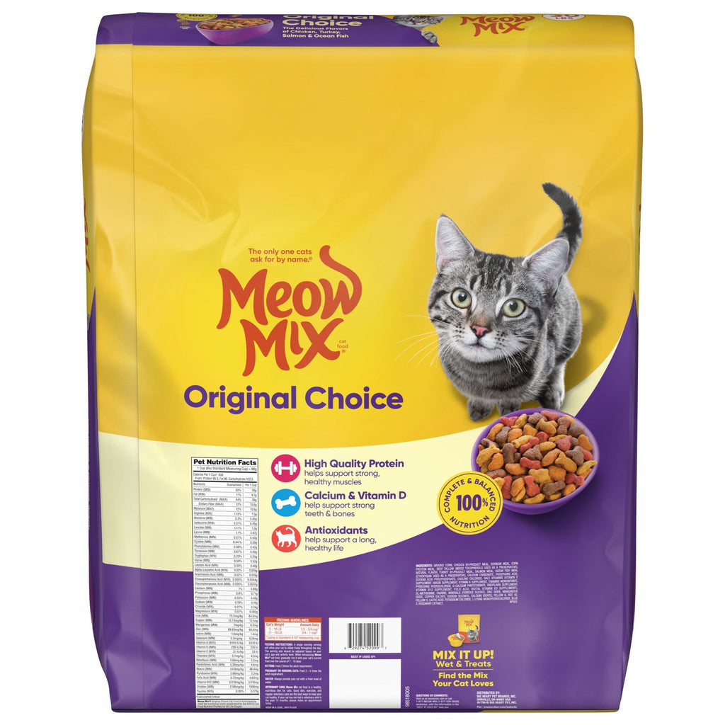 Meow Mix Original Choice Dry Cat Food - 30 lb. Bag