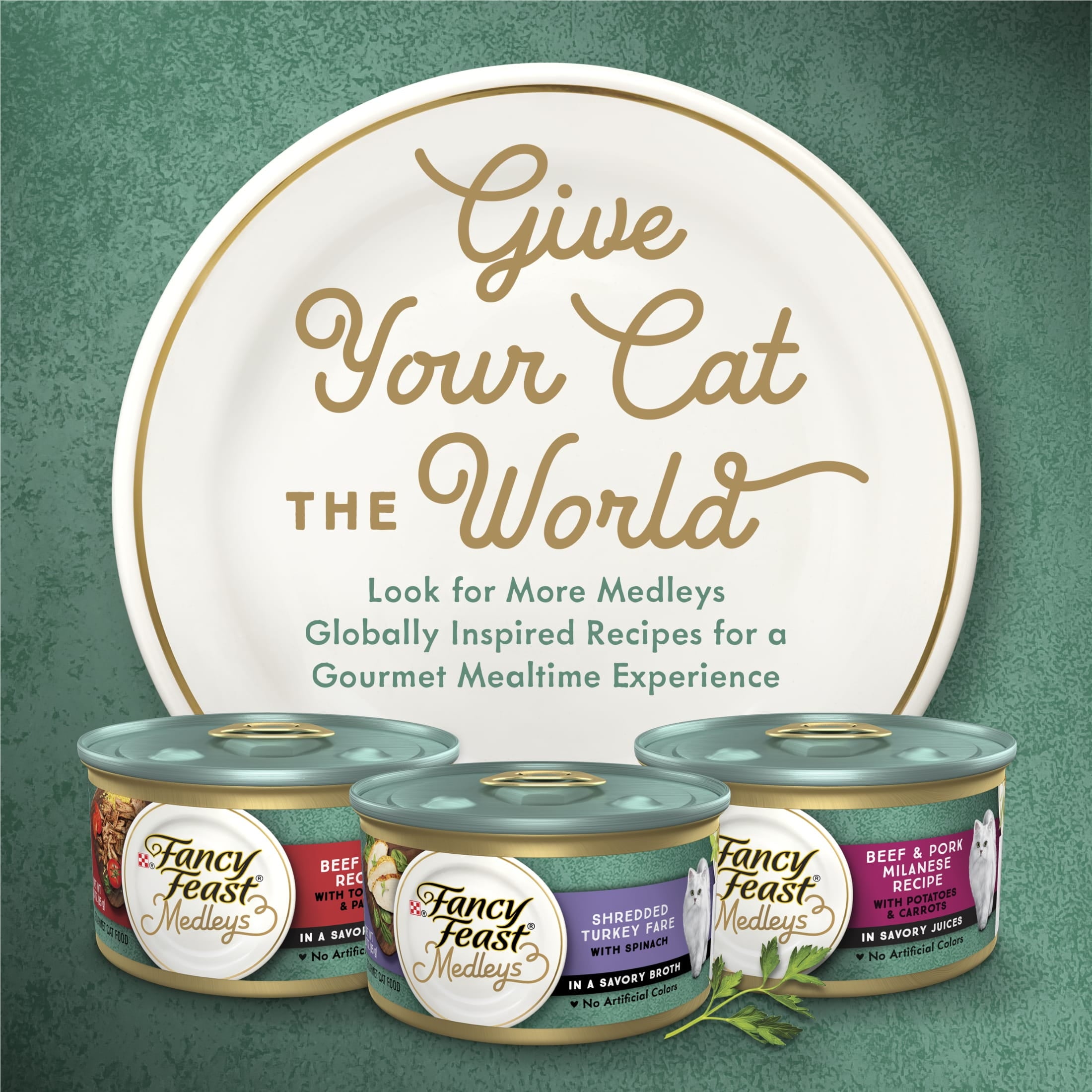 Purina Fancy Feast Medleys Kitten Food - Wet Cat Food, Chicken Primavera, 3 oz Cans