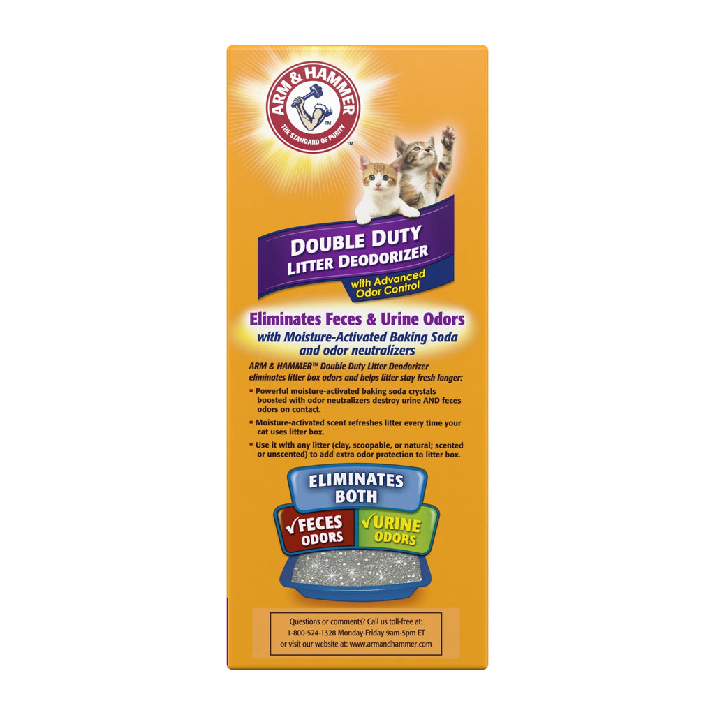 ARM & HAMMER Cat Litter Deodorizer Double Duty - 42.6OZ - 2-Pack