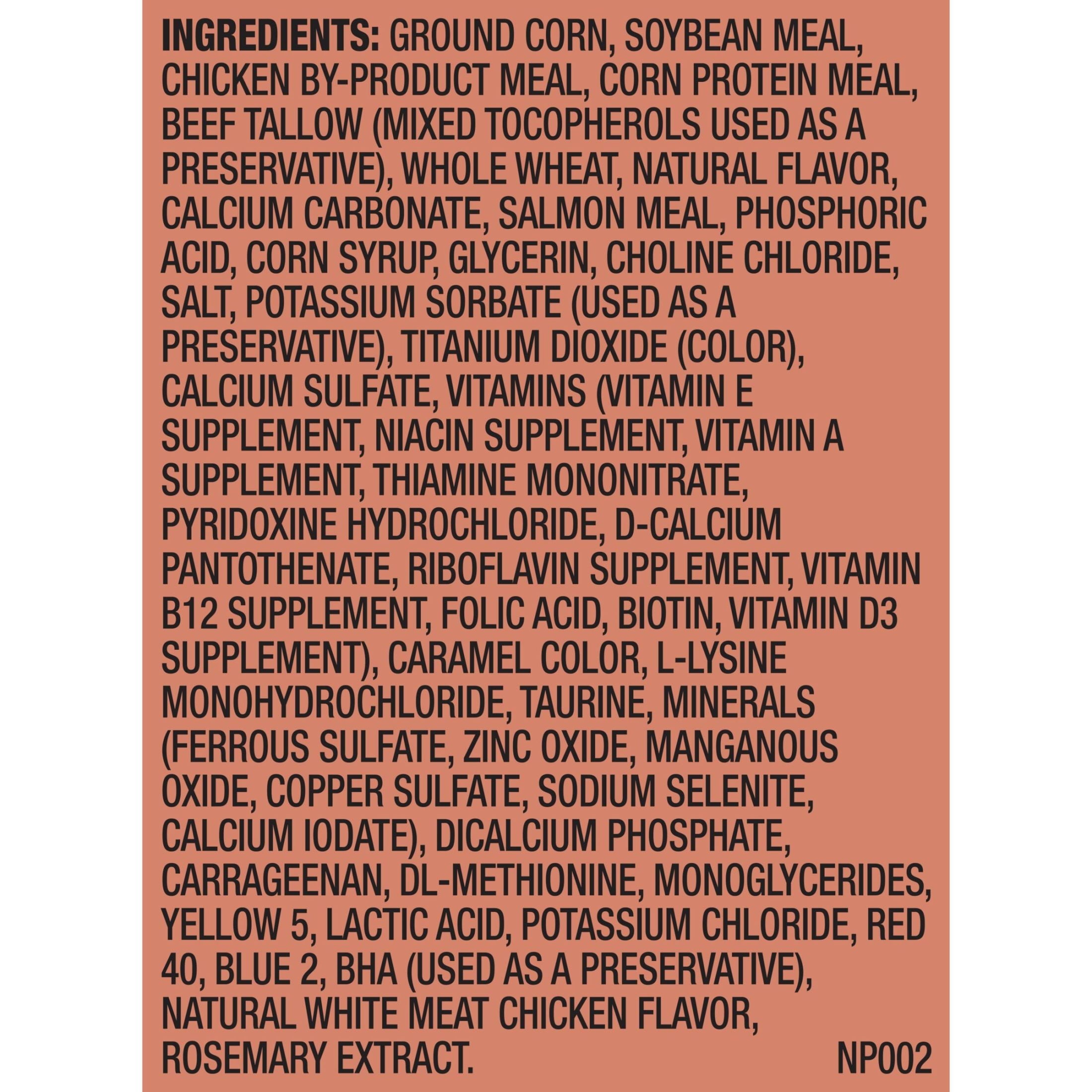 Meow Mix Tender Centers - Basted Bites Beef & Salmon Flavors, Dry Cat Food, 14.2 lb. Bag - 3-Pack