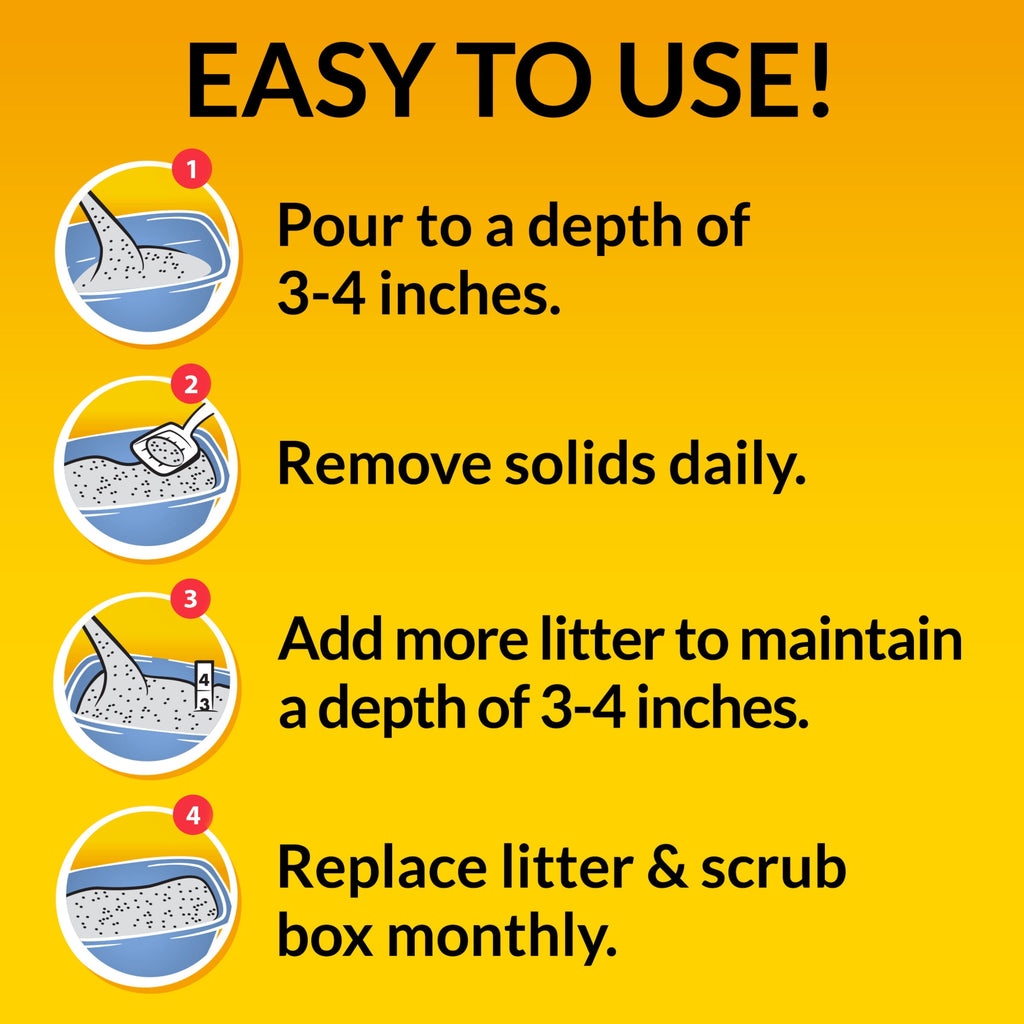 Purina Tidy Cats Tidy Max Clumping Cat Litter - Instant Action, Odor Control 24/7, 38 lb. Box