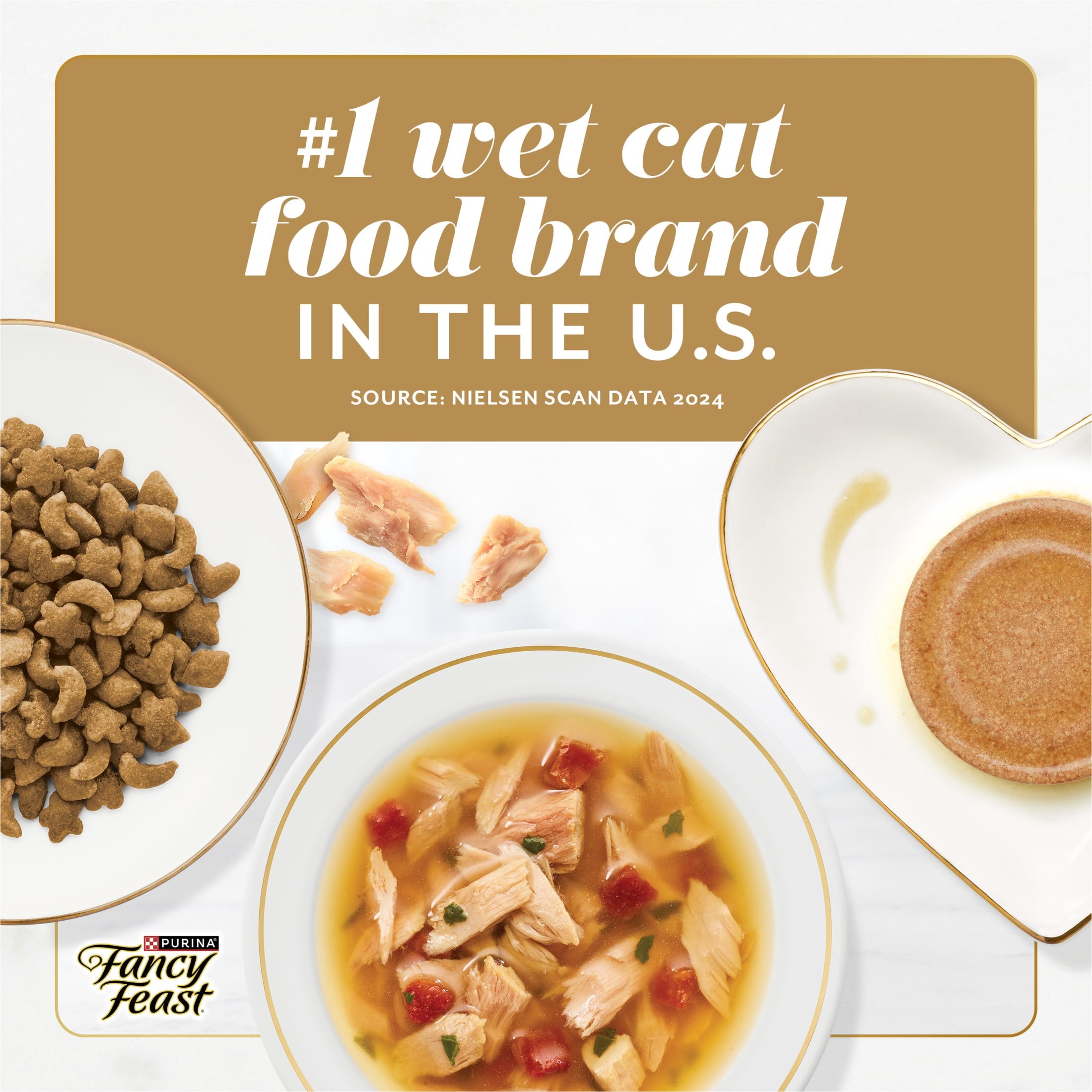 Purina Fancy Feast Gems Beef Flavor Mousse Pate Wet Cat Food - 2 oz Tubs - 4-Pack