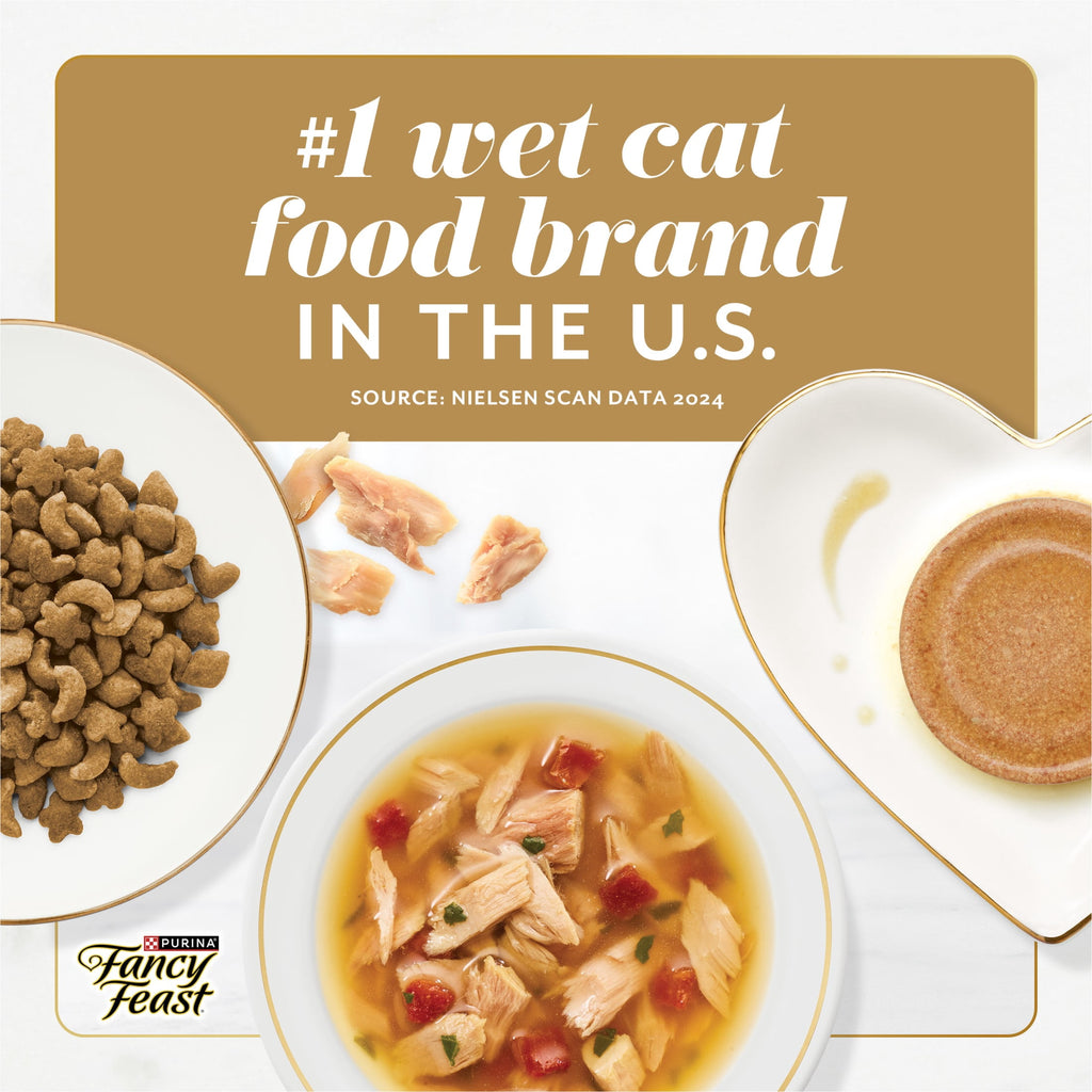Purina Fancy Feast Gems Beef Flavor Mousse Pate Wet Cat Food - 2 oz Tubs - 24-Pack