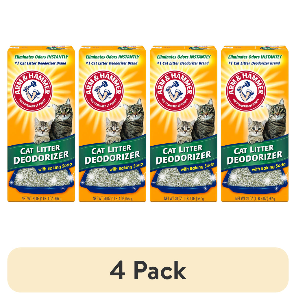 ARM & HAMMER Cat Litter Deodorizer - 20 oz - 4-Pack