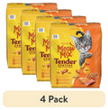 Meow Mix Tender Centers - Salmon & White Meat Chicken Flavors, Dry Cat Food, 13.5 lb. Bag - 4-Pack