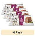 Purina Fancy Feast Gems Beef Flavor Mousse Pate Wet Cat Food - 2 oz Tubs - 4-Pack