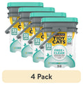 Purina Tidy Cats Free and Clean Clumping Cat Litter - Unscented, 35 lb Pail - 4-Pack