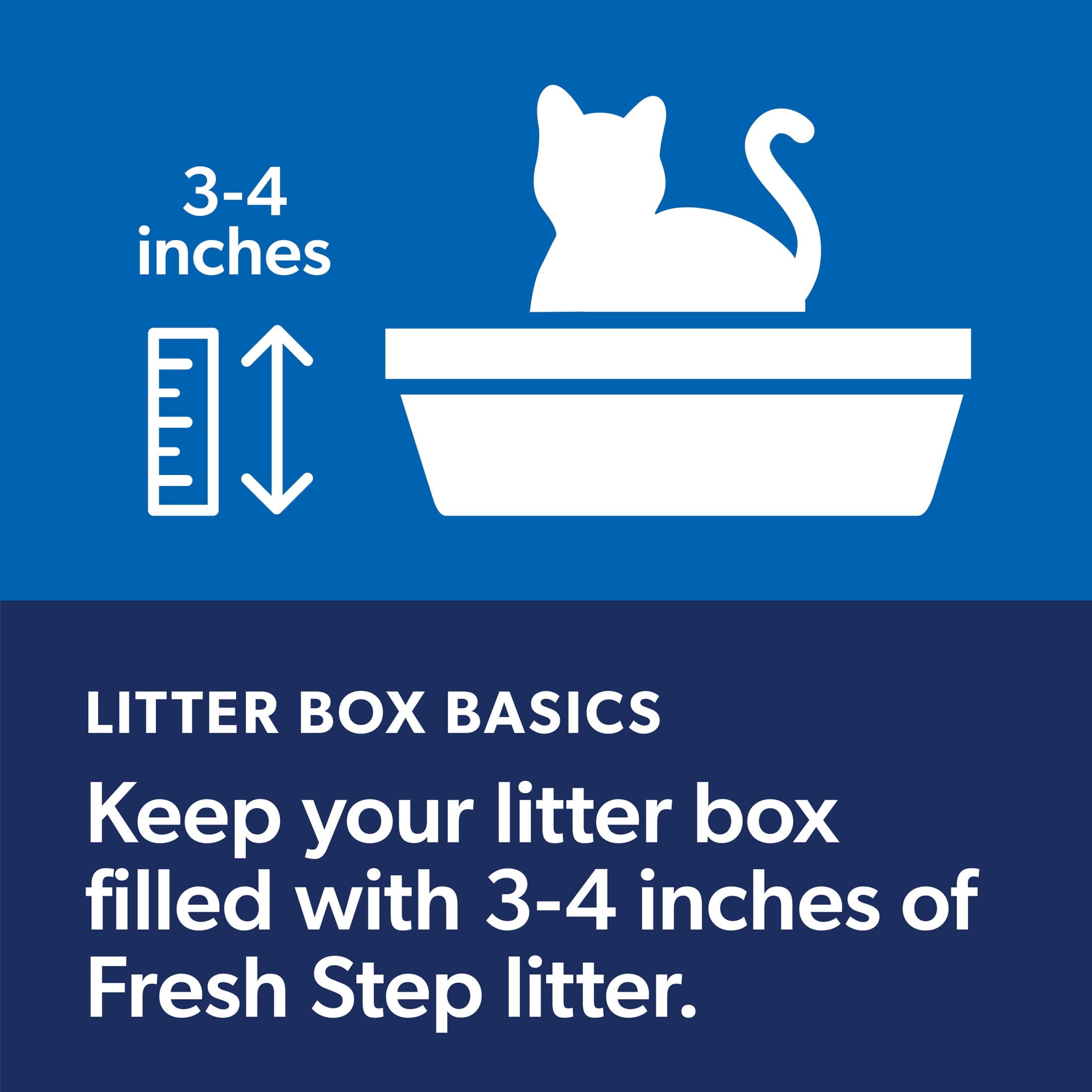 Fresh Step Clean Paws Multi-Cat Scented Clumping Litter with the Power of Febreze - 22.5 lbs
