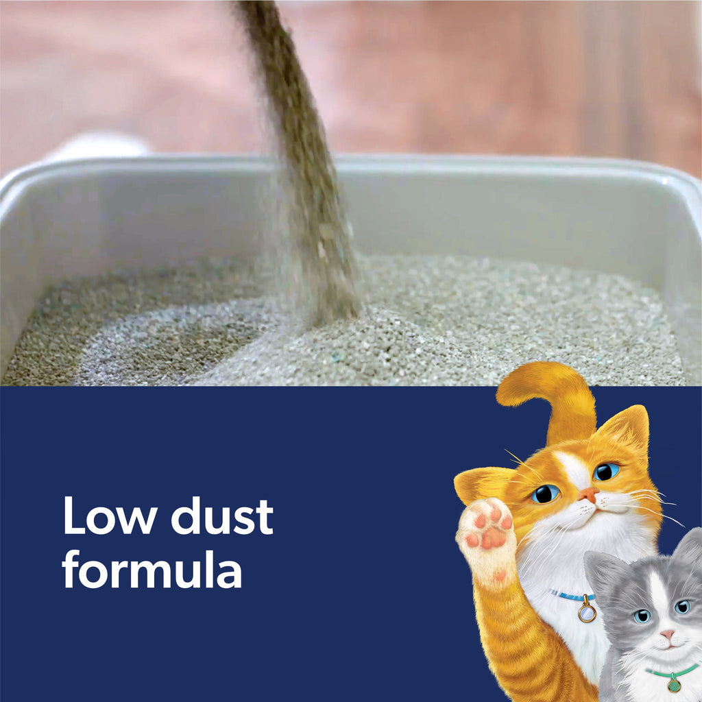 Fresh Step Clean Paws Multi-Cat Scented Clumping Litter with the Power of Febreze - 22.5 lbs