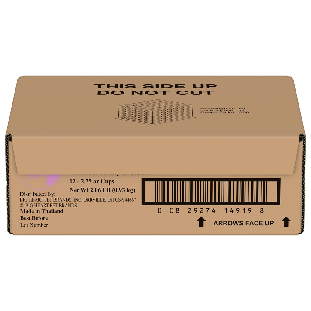 Meow Mix Tenders in Sauce Wet Cat Food with Real Turkey & Giblets - 2.75 oz. Cups, 12 Pack (Packaging And Formulation Updates Underway)