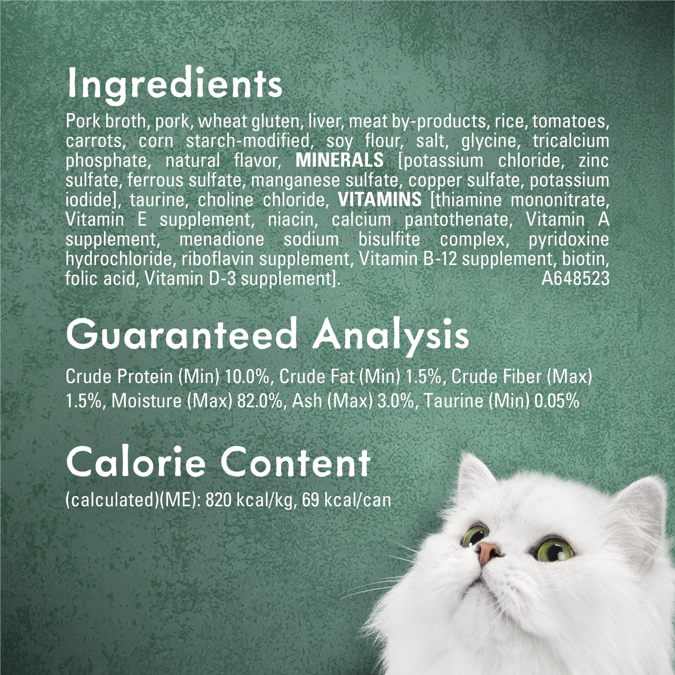 Purina Fancy Feast Medleys Wet Cat Food Pork Barbacoa with Rice - Tomatoes and Carrots in Savory Juices, 3 oz. Can
