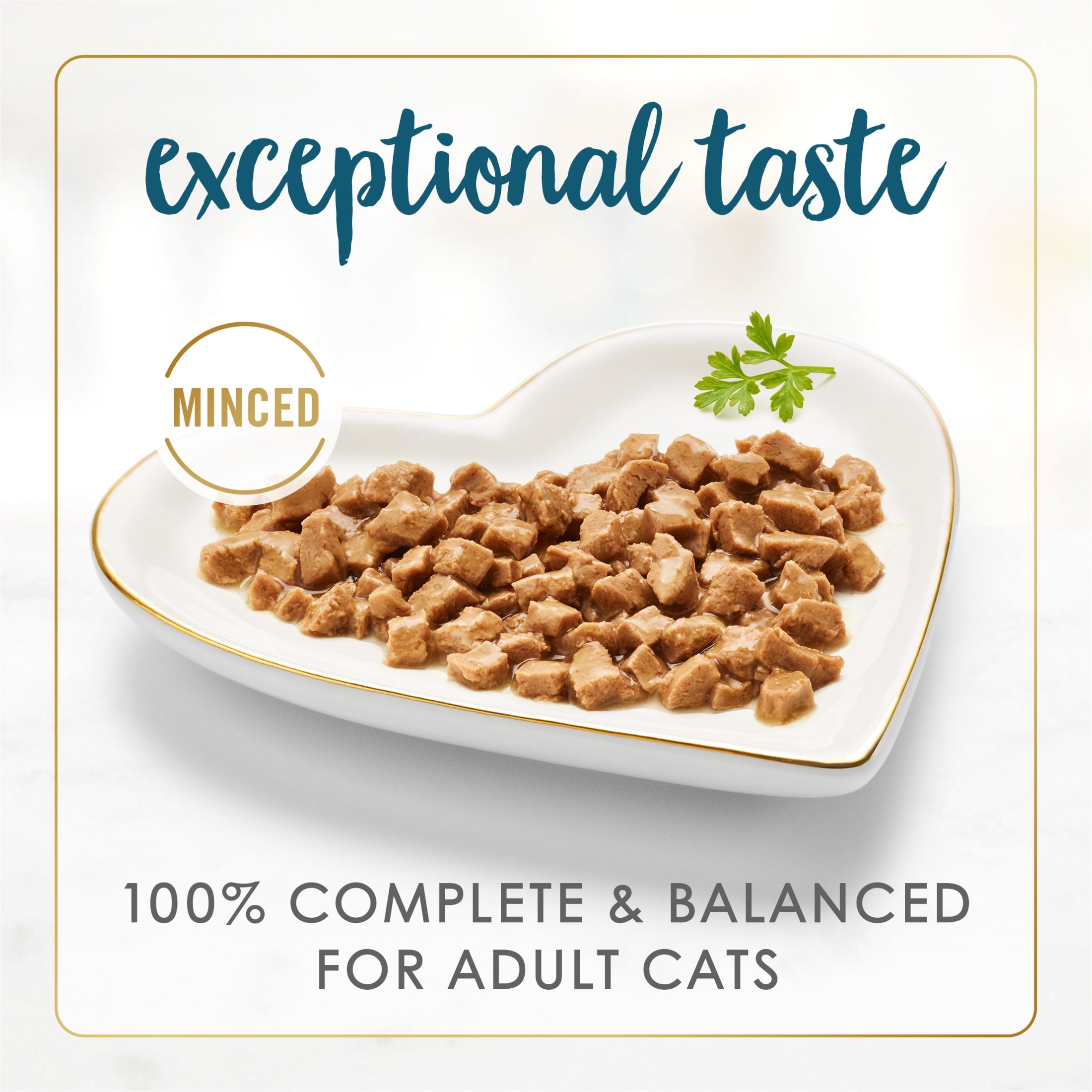 Purina Fancy Feast Senior Classic Pate Wet Cat Food - Minced Tuna in Gravy, 3 oz Cans