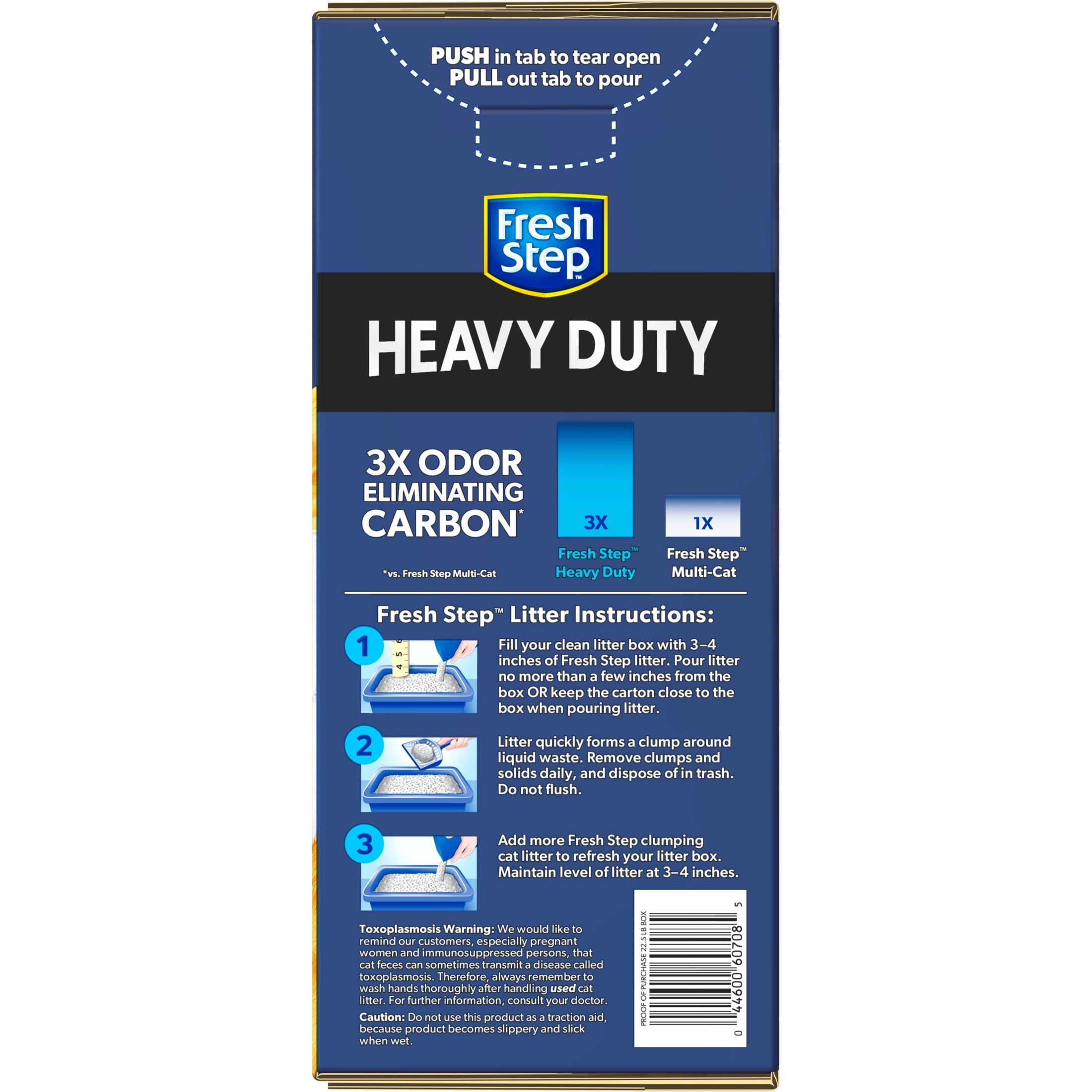 Fresh Step Heavy Duty Clumping Litter With Febreze Freshness - 22.5 lb. Box