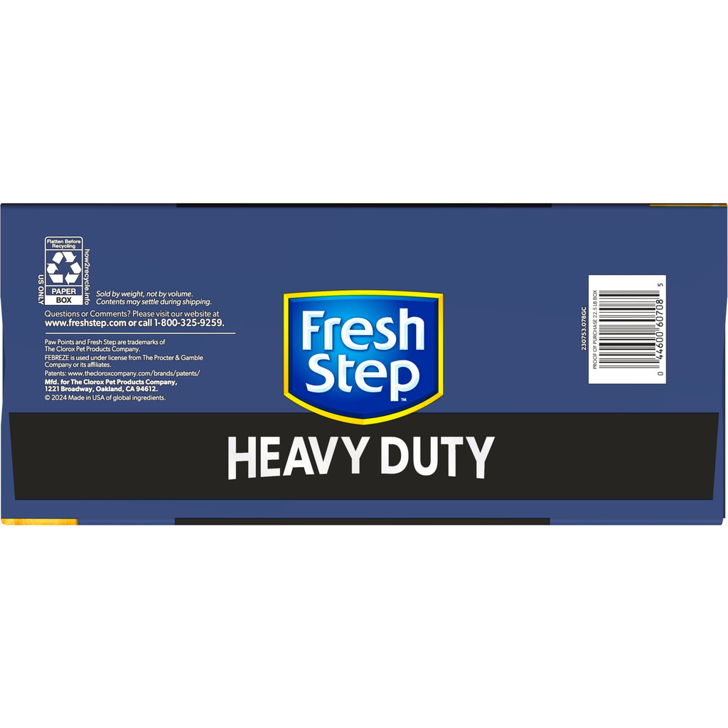 Fresh Step Heavy Duty Clumping Litter With Febreze Freshness - 22.5 lb. Box