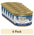 Purina Fancy Feast Senior Classic Pate Wet Cat Food - Minced Tuna in Gravy, 3 oz Cans - 6-Pack