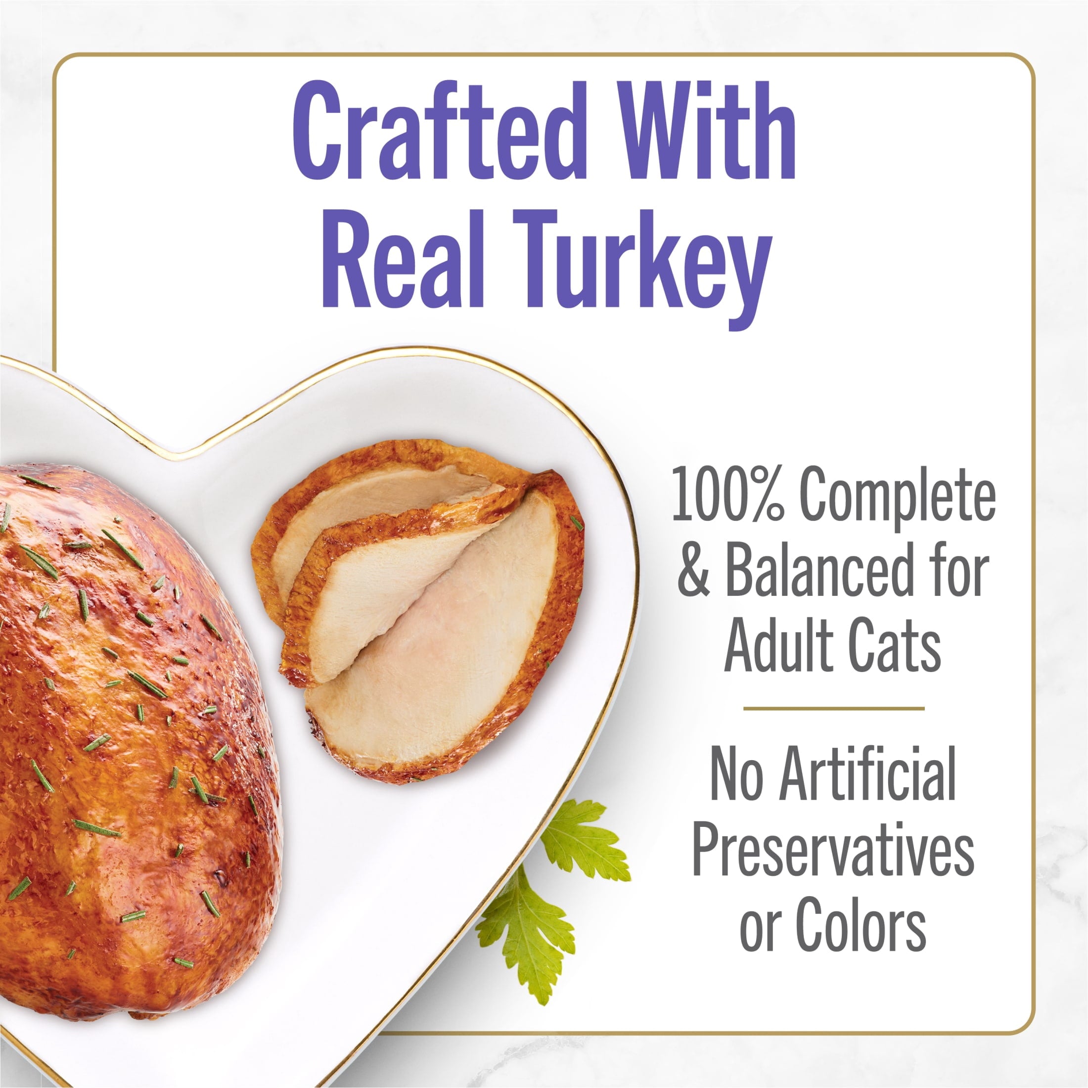 Purina Fancy Feast Petites With Roasted Turkey Entrée with Sweet Potato in Gravy Gourmet Wet Cat Food Pate - 12-Pack