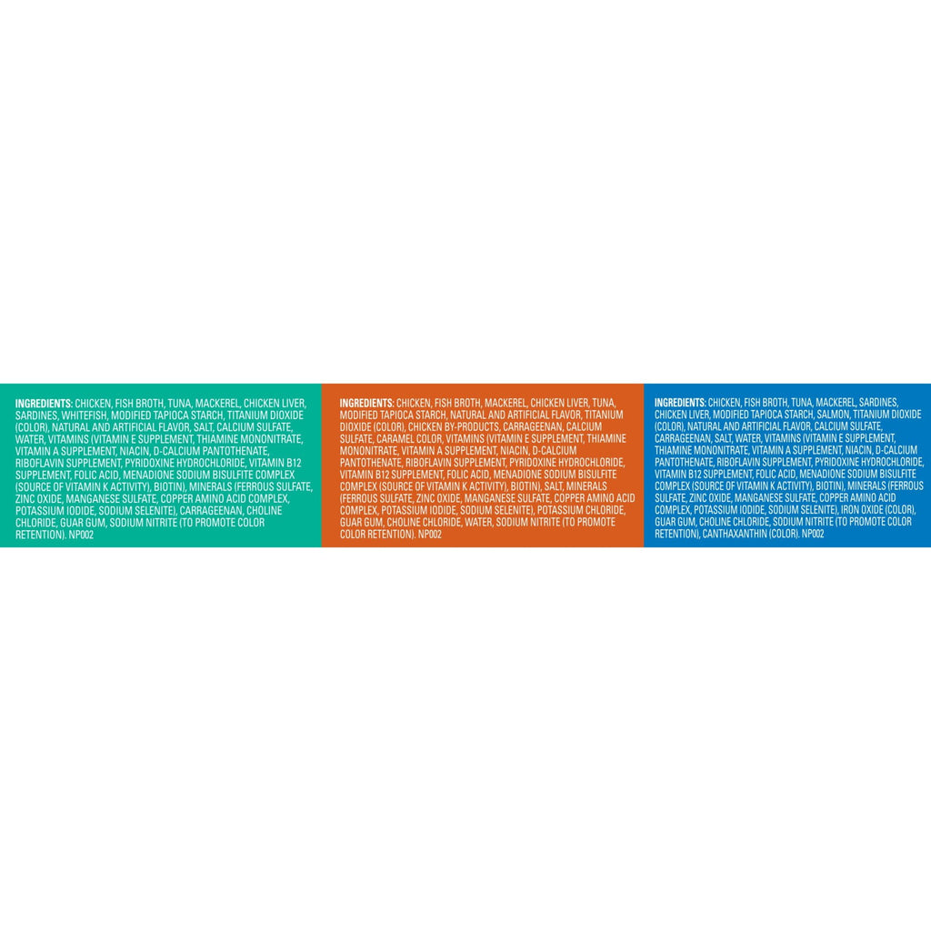 Meow Mix Pate Toppers Seafood & Poultry Variety Pack - Wet Cat Food, 2.75 oz Cup, 12 Pack