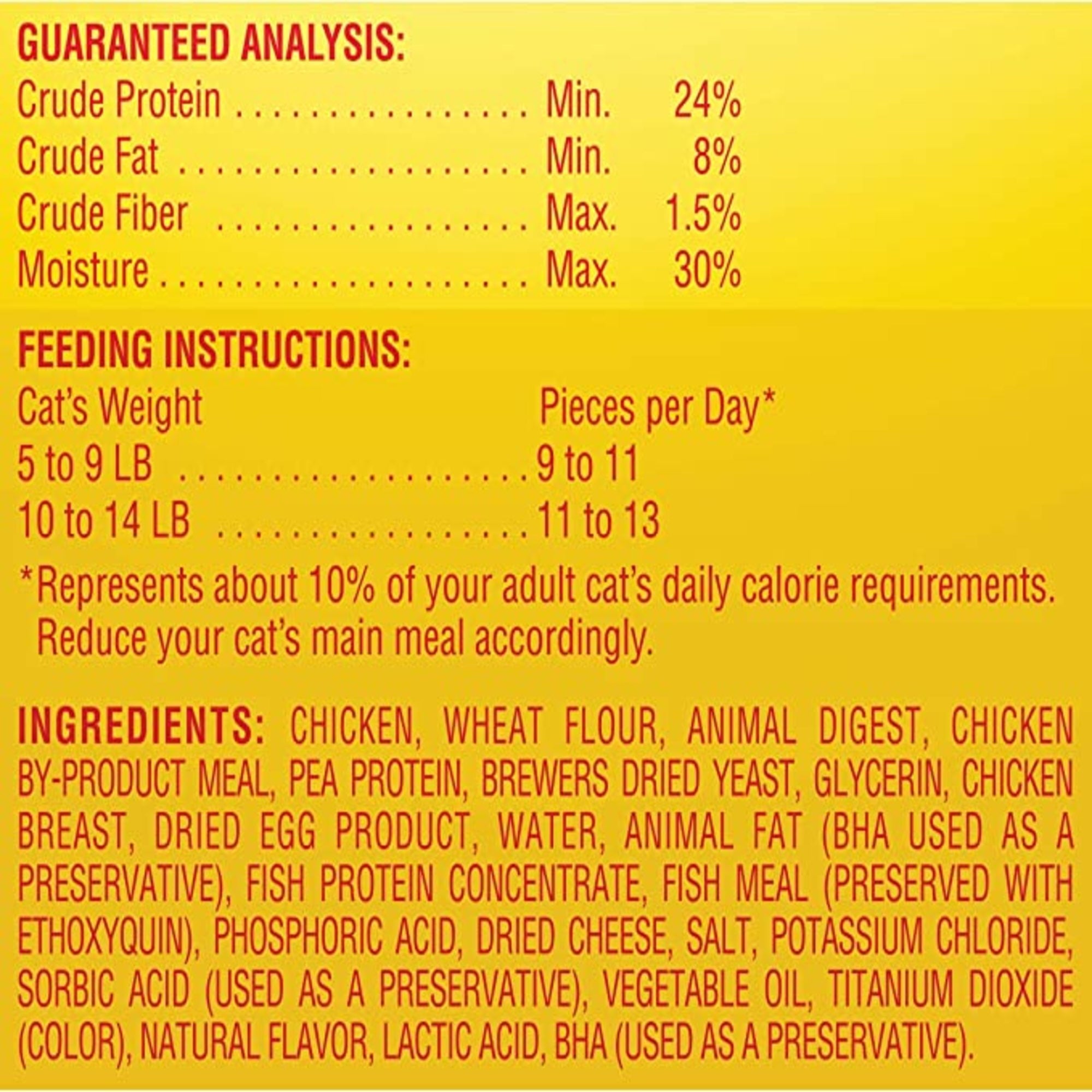 Meow Mix Irresistibles - Soft Cat Treats with White Meat Chicken, 3-Ounce Bag