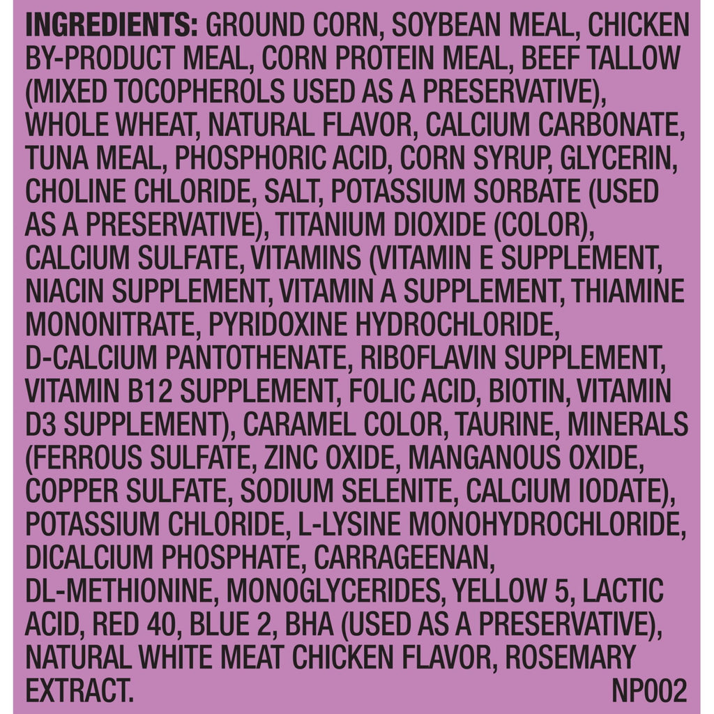 Meow Mix Tender Centers Basted Bites - Chicken & Tuna Flavors, Dry Cat Food, 13.5 lb. Bag