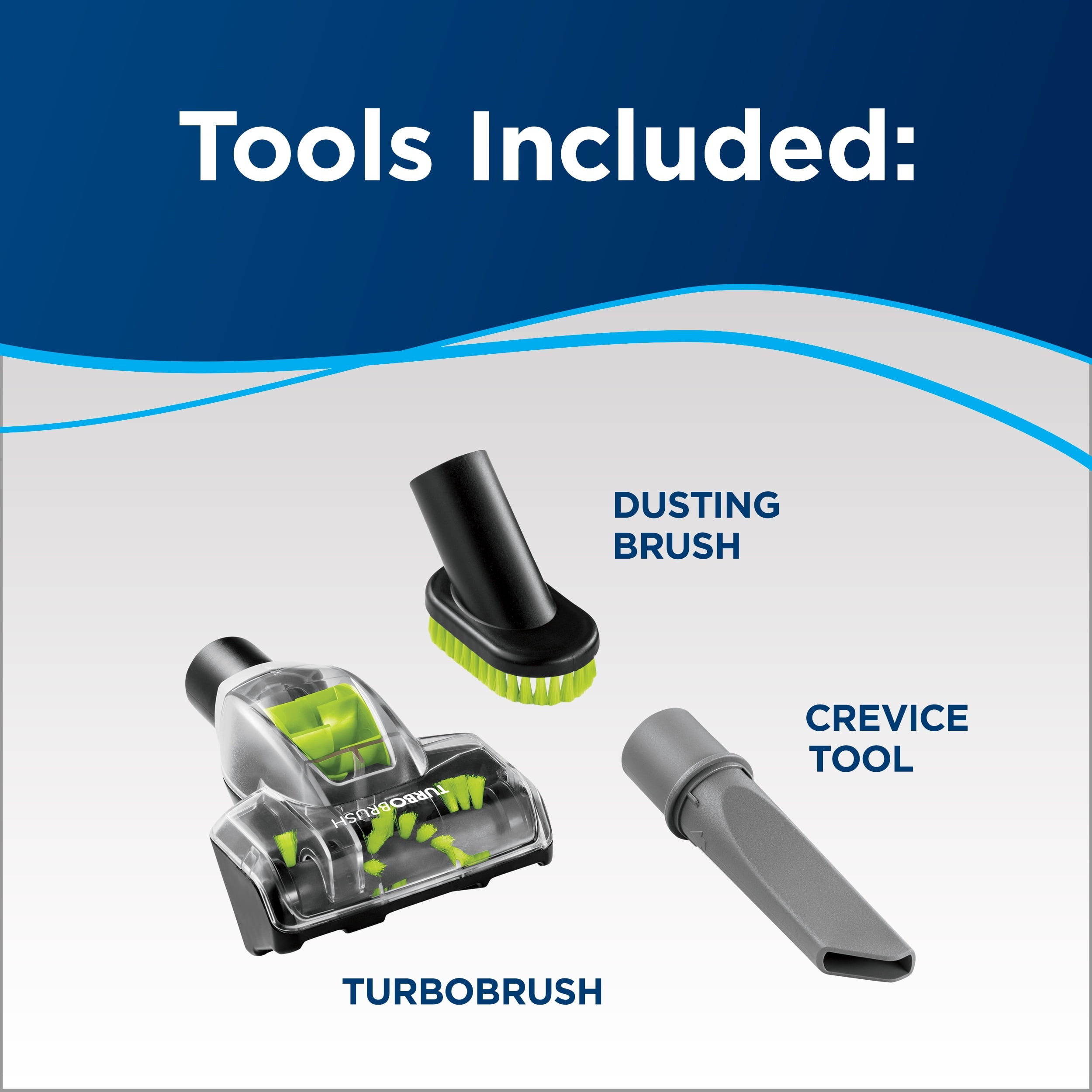 BISSELL PowerForce Compact Turbo - Bagless, Upright Vacuum, Powerful Suction, East Empty Dirt Tank, Lightweight, High Reach Wand, 2690, Green & Black