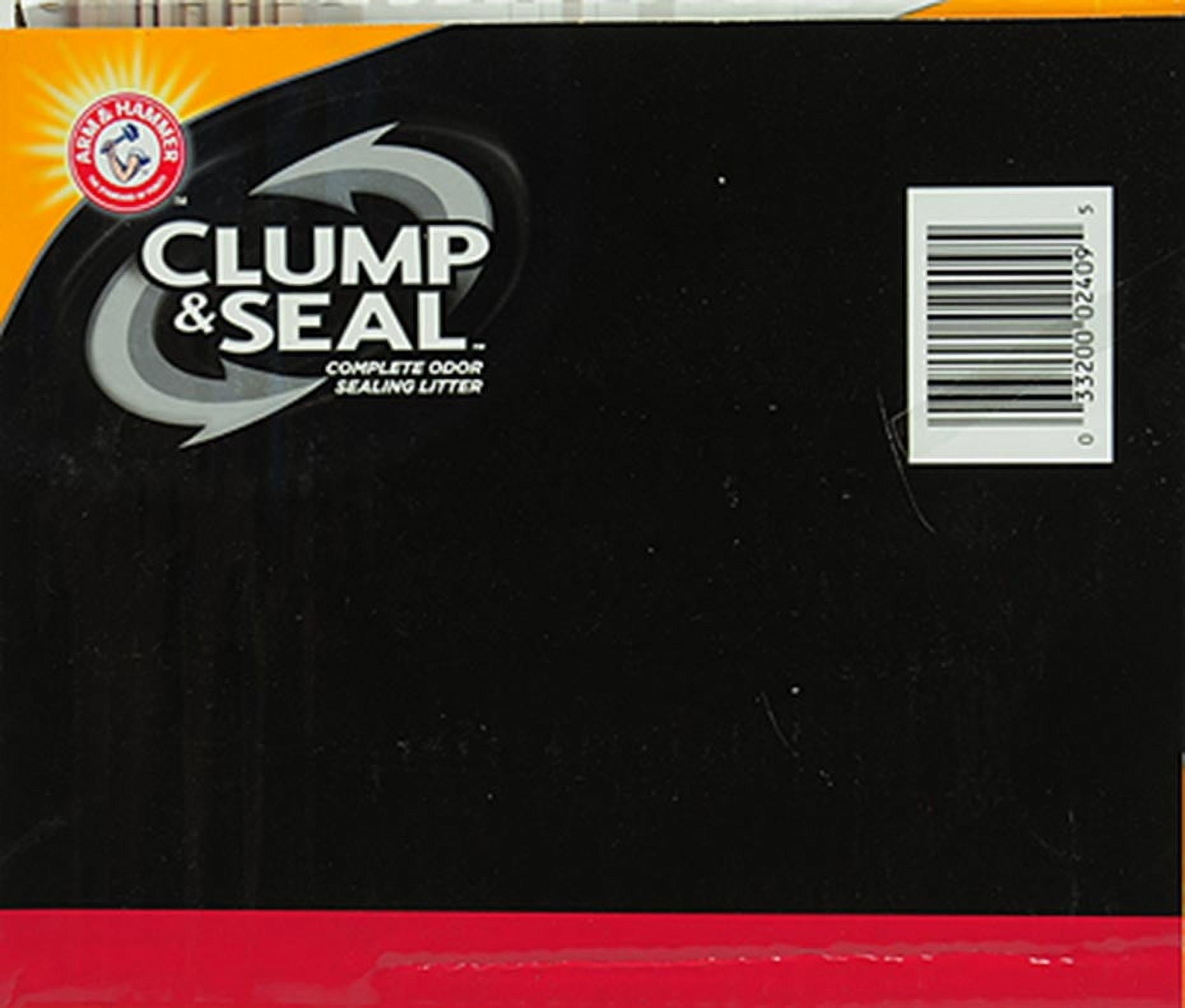 Arm & Hammer Clump & Seal Multi-Cat Complete Odor Sealing Cat Litter 2-19 Lbs. Boxes