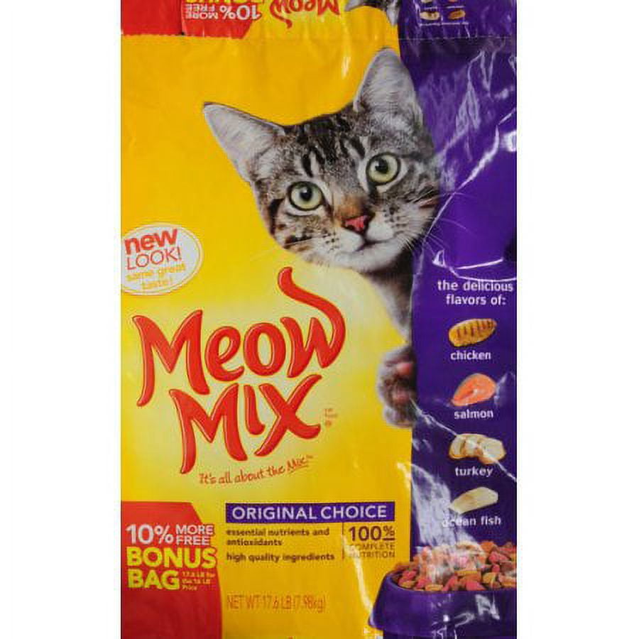 Meow Mix Original Choice Dry Cat Food - 17.6-Pound Bag