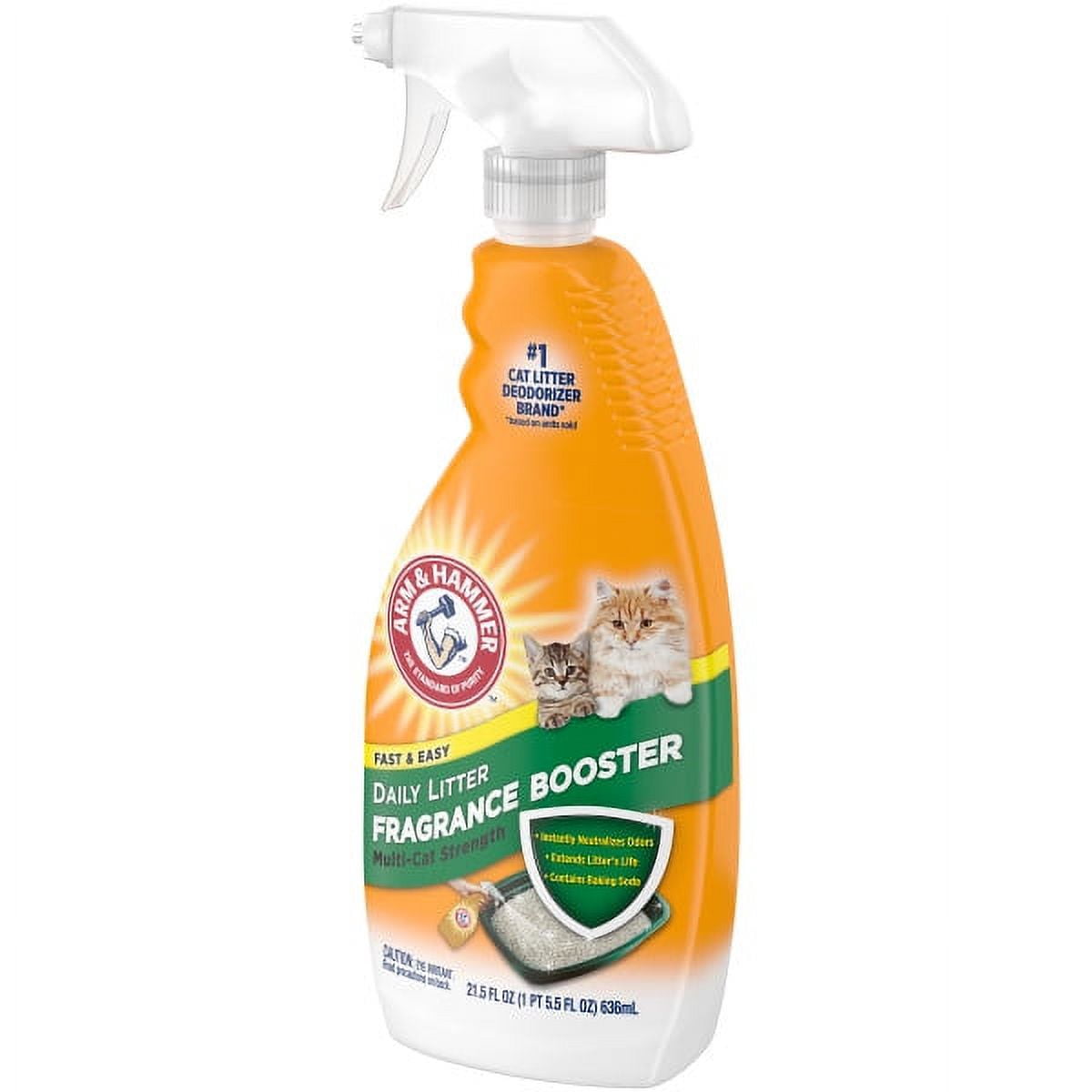 Arm & Hammer Mutli-Cat Strength Daily Litter Fragrance Booster - 21.5 Fluid Ounces - Pack of 5