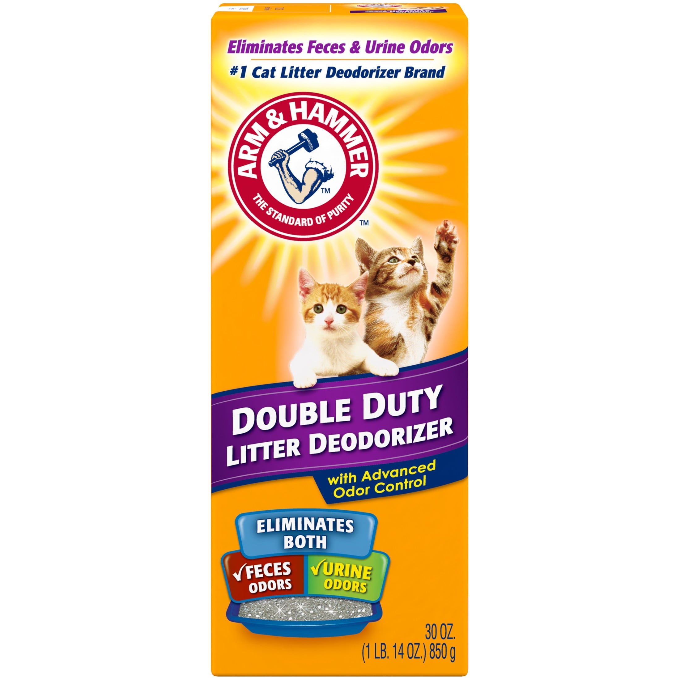 ARM & HAMMER Cat Litter Deodorizer Double Duty - 30 oz