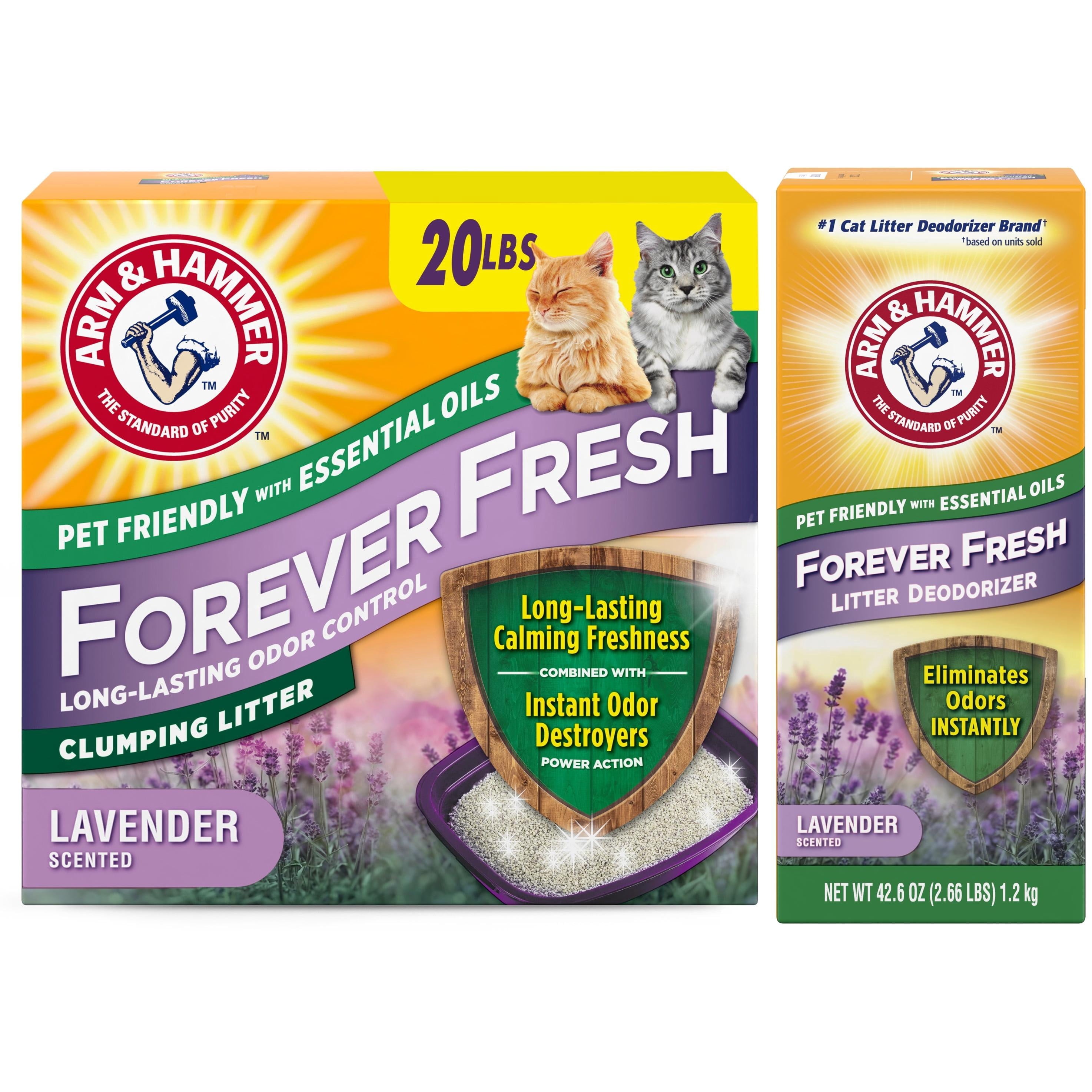 ARM & HAMMER Forever Fresh Litter & Deodorizer Bundle
