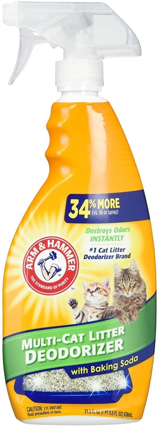 Arm and Hammer Cat Litter Deodorizer Spray - 21.5 oz (Pack of 6)