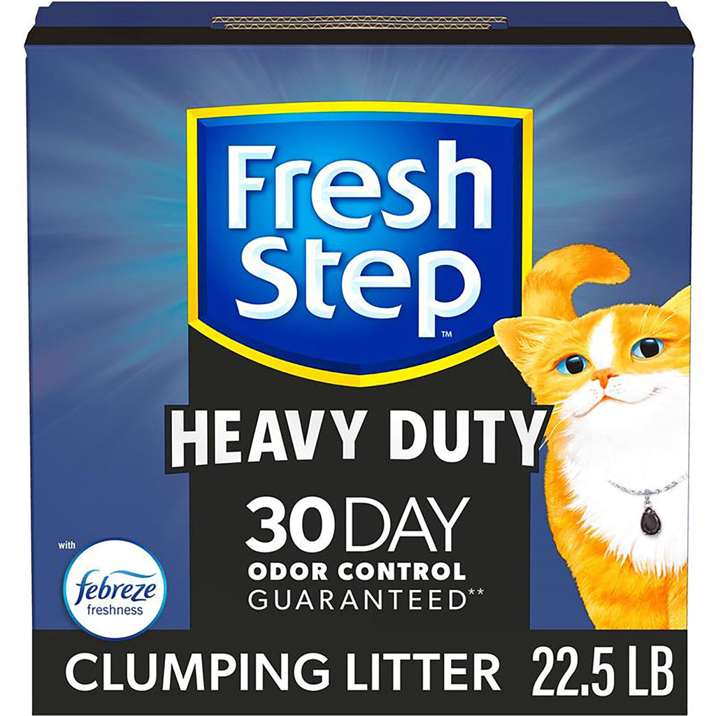 Fresh Step Heavy Duty Clumping Litter With Febreze Freshness - 22.5 lb. Box