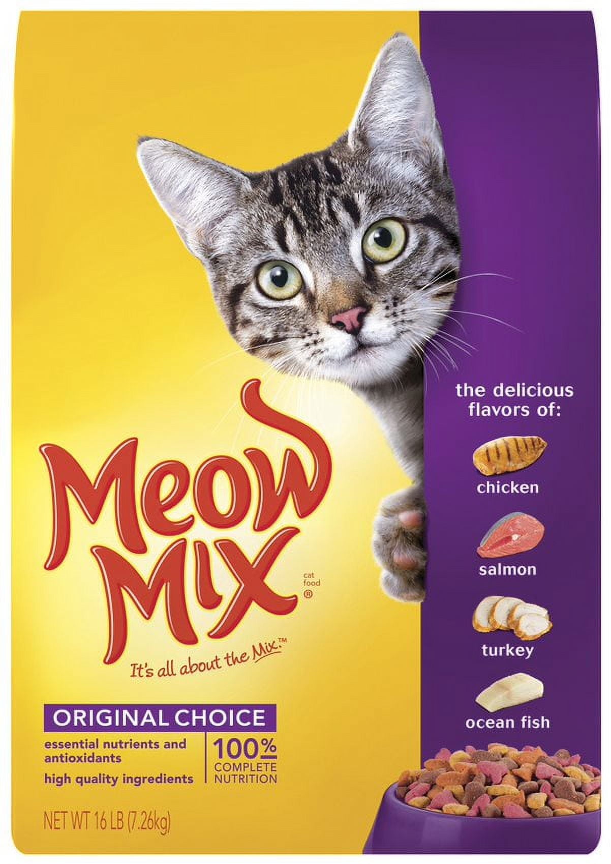 Meow Mix Original Choice Dry Cat Food - 17.6-Pound Bag