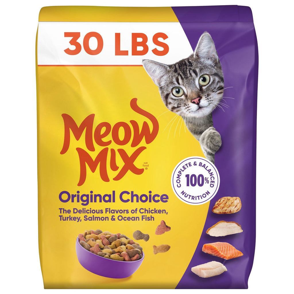 Meow Mix Original Choice Dry Cat Food - 30 lb. Bag