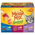 Meow Mix Seafood Selections Variety Pack - Wet Cat Food, 2.75 oz Cup (24 Pack)