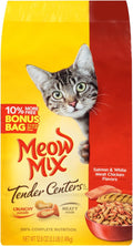 Meow Mix Tender Centers Salmon & White Meat Chicken Flavors