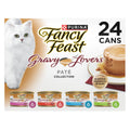 Purina Fancy Feast Gravy Lovers Pate Collection Wet Cat Food Variety Pack - 3 oz Cans (24 Pack)