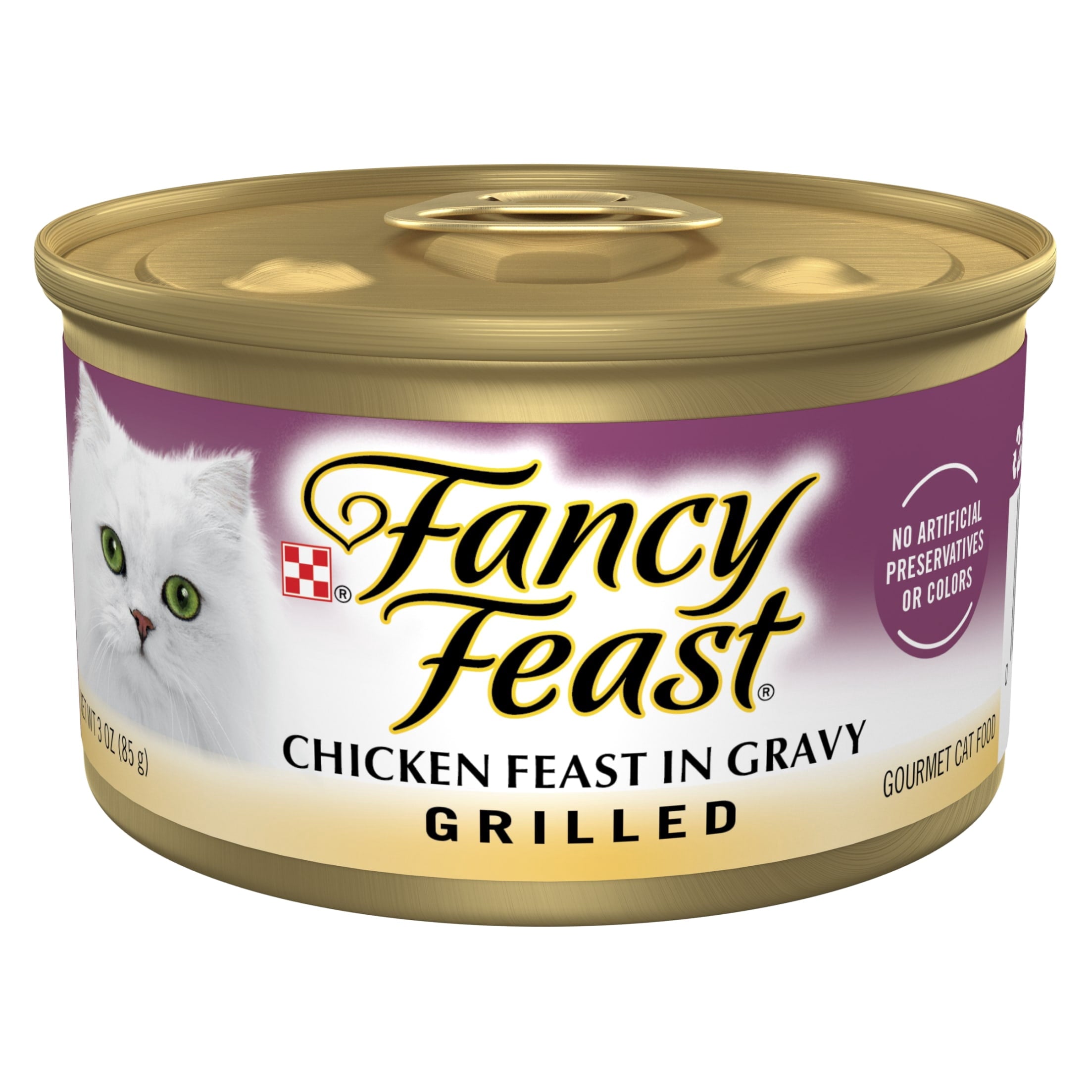 Purina Fancy Feast Grilled Kitten Food - Wet Cat Food, Chicken Feast in Gravy, 3 oz Can
